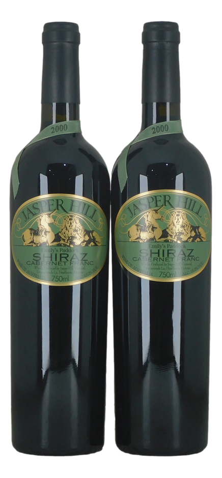 Jasper Hill Emily's Paddock Shiraz Blend 2000 (2x 750mL), Heathcote, VIC.