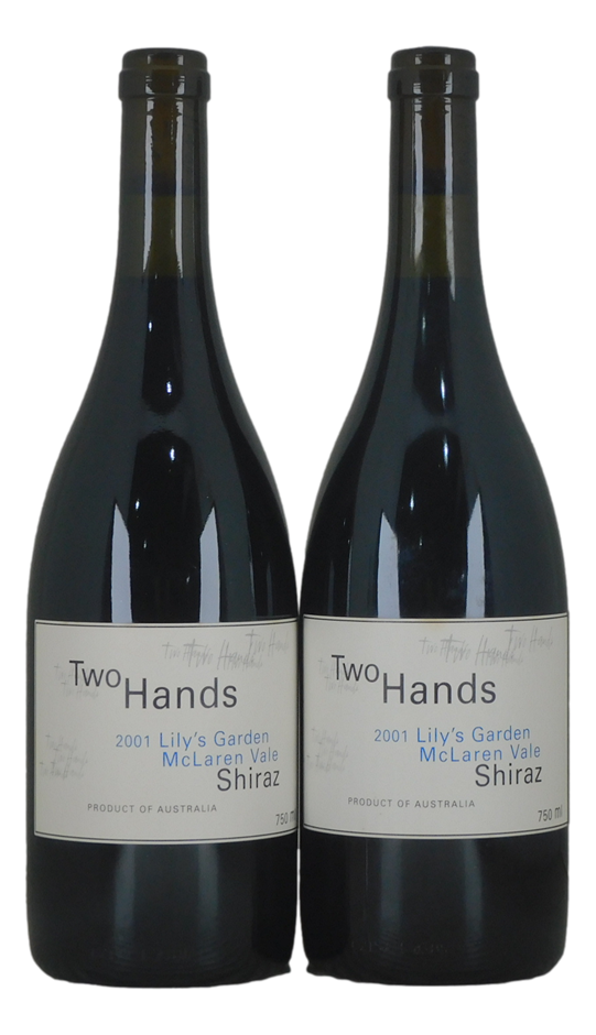 Two Hands Lily's Garden Shiraz 2001 (2x 750mL), McLaren Vale.