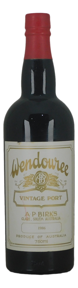 Wendouree Vintage Port 1986 (1x 750mL), SA.