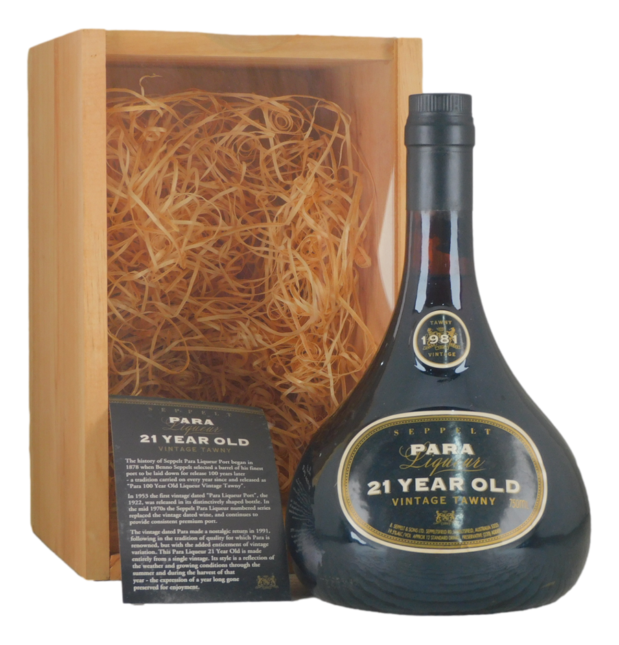 Seppeltsfield Para Liqueur 1981 Vintage Tawny (1x 750mL), SA.