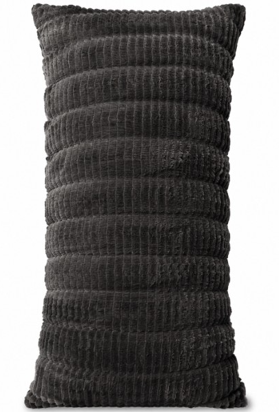 Casual Living Natalie Body Pillow Dark Gray, 50cm x 121cm