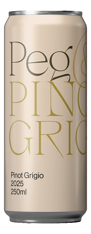 Peg & Bull Pinot Grigio Cans 2025 (24x 250mL) NSW