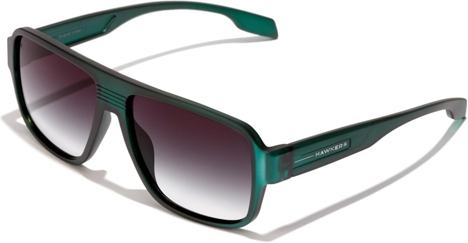 HAWKERS Unisex PARLAY Sunglasses, Dark Teal Iron. Buyers Note - Discount F