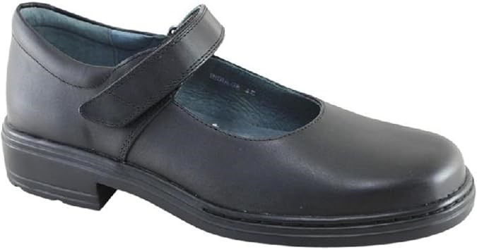 CLARKS Kid's Indulge Junior School Shoe, Black, Size UK4.5E, 122729. Buyer