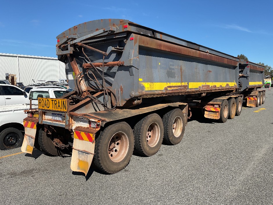 EOI - Asset for Sale - 2014 Howard Porter TP1470 Tipper Trailer Set With Dolly