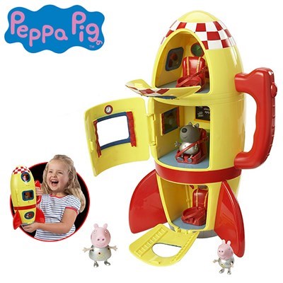 Peppa Pig's Spaceship with Danny and Geo
