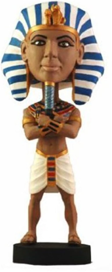 2 X ROYAL BOBBLES King TUT 8" Bobblehead, 26.04 x 10.8 x 10.8cm.