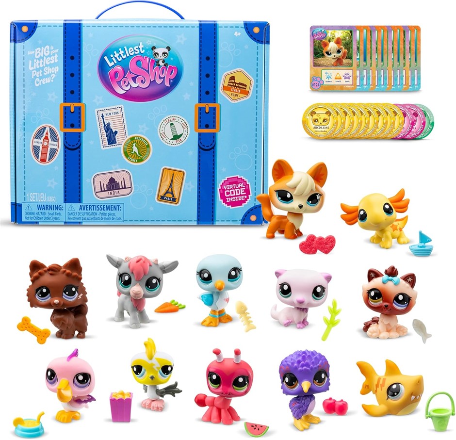 LITTLEST PET SHOP Traveling Adventure Playset.