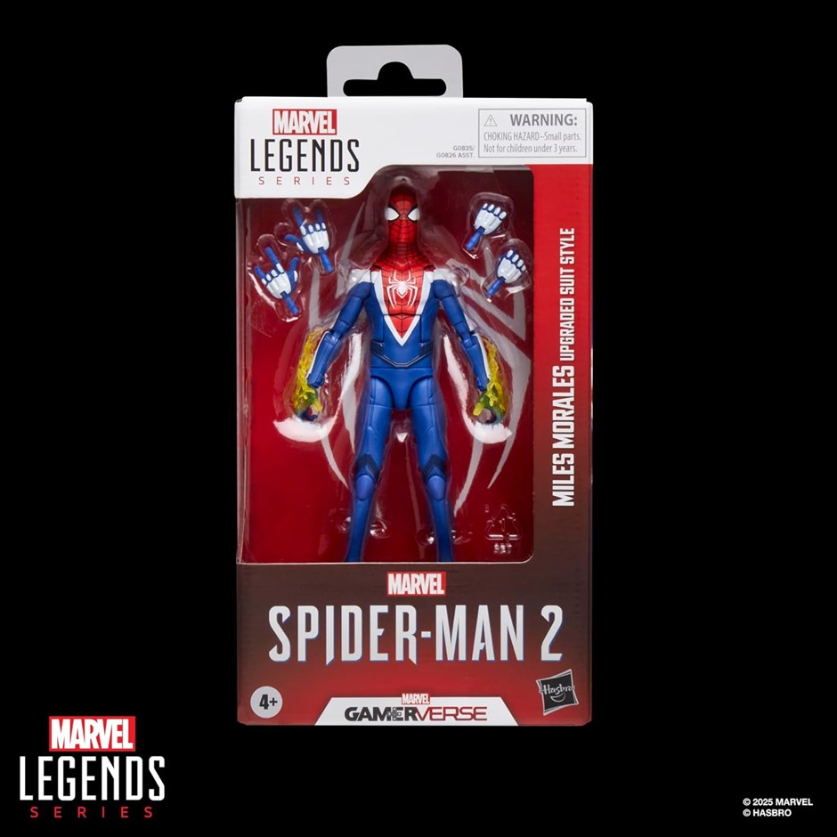 2 X MARVEL LEGENDS Series Gamerverse Miles Morales Upgraded Suit Style