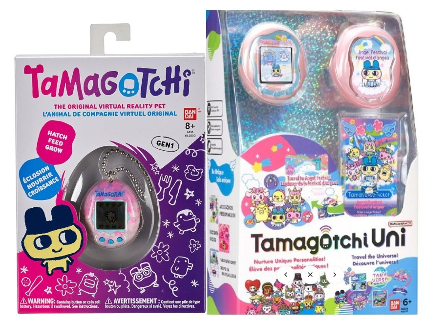 Tamagotchi Sakura Gen 1 & Tamagotchi Universe Angel - Untested
