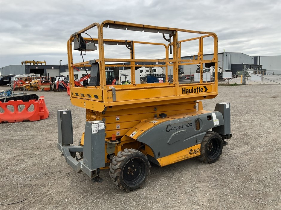 2016 Haulotte Compact 12DX Scissor Lift