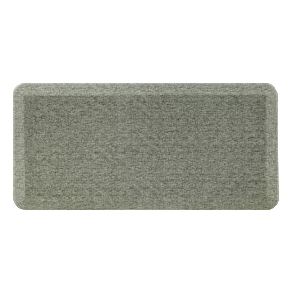 2 x MON CHATEAU Anti-Fatigue Comfort Gel Mat, Green, 50 x 106 cm.