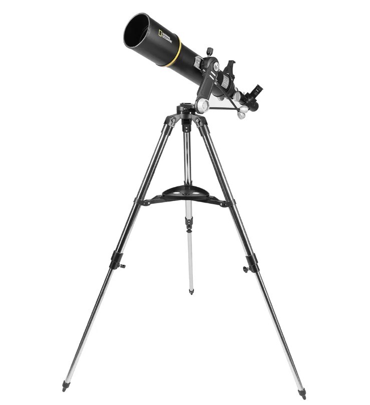 NATIONAL GEOGRAPHIC 102mm Astrophotography StarApp Telescope. NB: may be mi