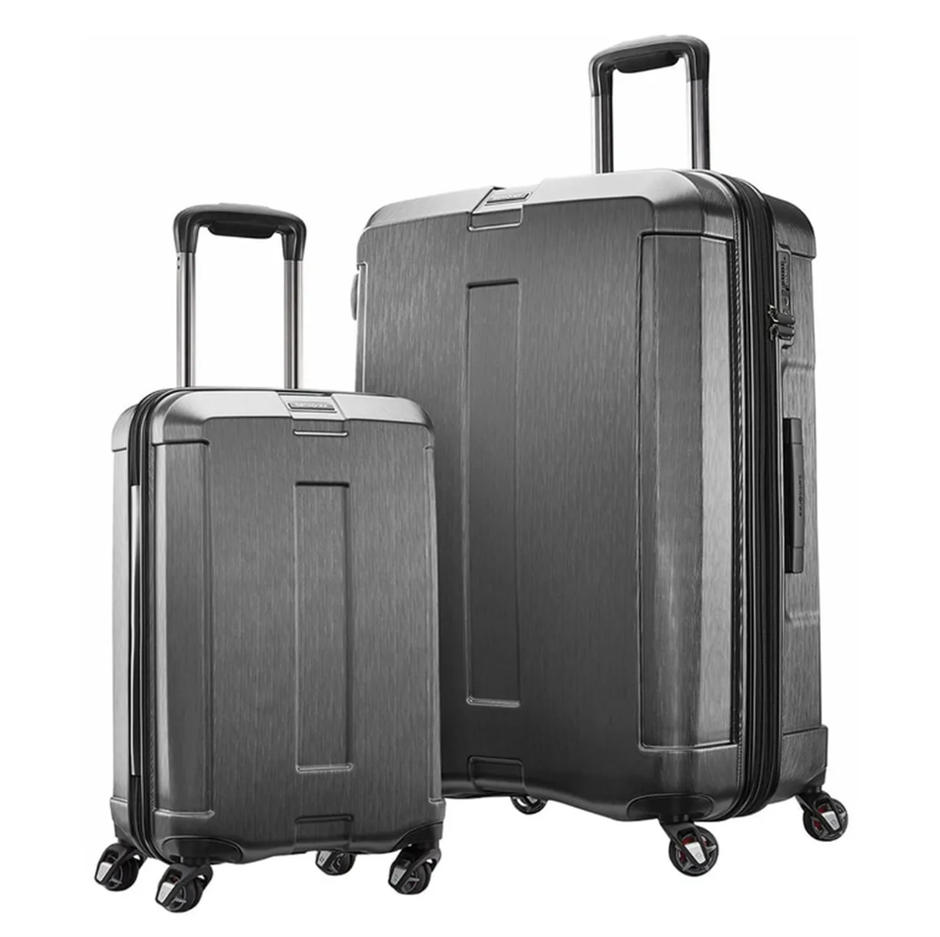 SAMSONITE Carbon Elite 2.0 Expandable Hardside Carry On Luggage, 55cm, Grey