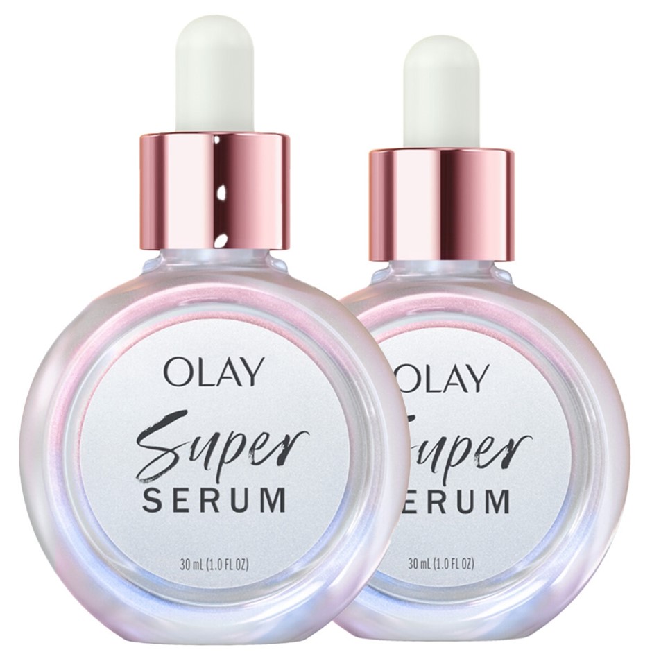 OLAY Super Serum 2-Pack, Each 30mL. NB: not in original packaging.
