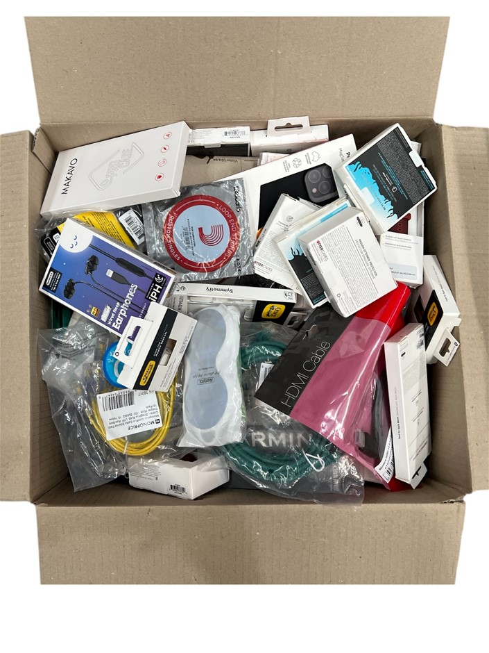 Assorted Electronics & Accessories (Medium Box) NB: Products Are Untested/C