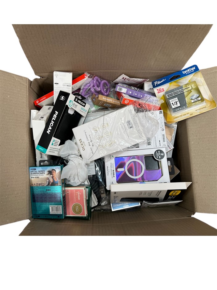 Assorted Electronics & Accessories (Medium Box) NB: Products Are Untested/C