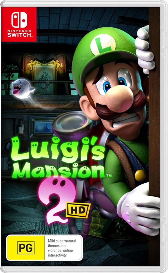 Luigi's Mansion 2 HD - Nintendo Switch. NB: Not In Original Box.