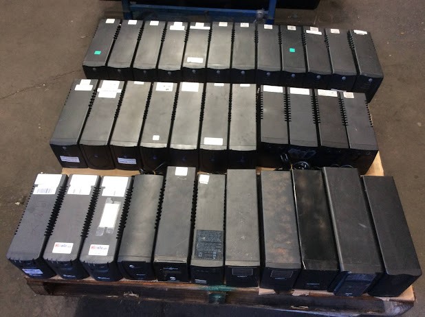 APC&Digitech&PowerShield Mixed Brand and Model UPS (Lot of 34)