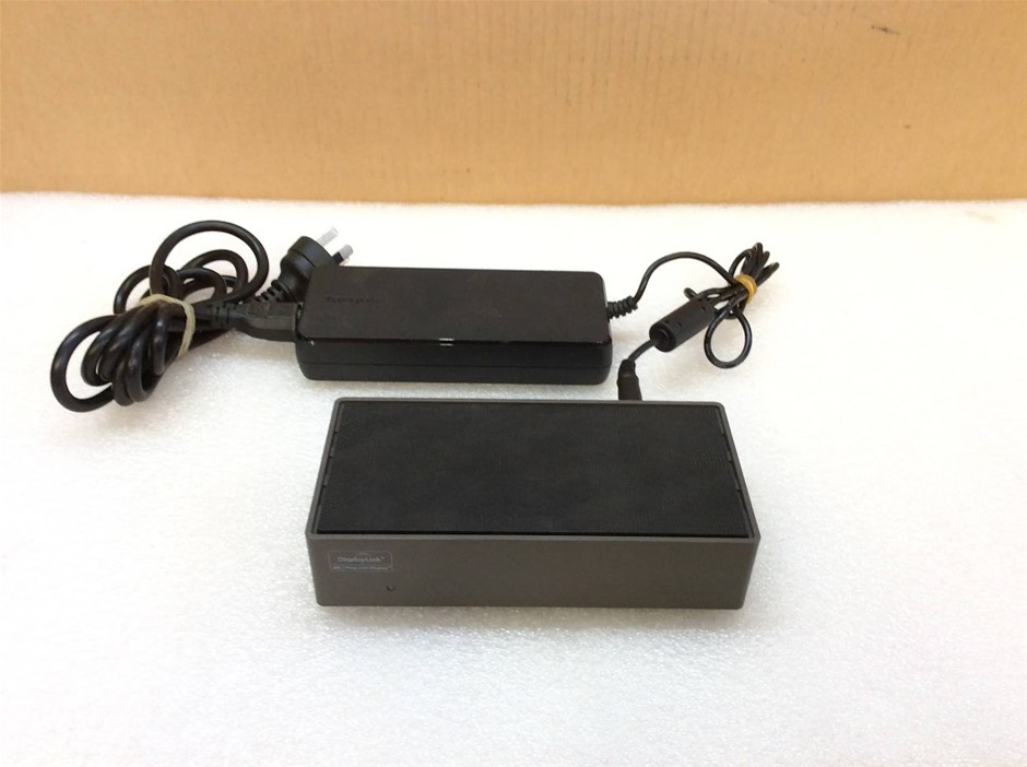 Targus APA150205 AC Adapter + Targus DOCK190 USB-C Universal Dual Video 4K
