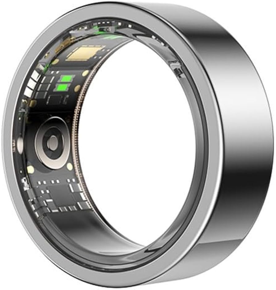 Kogan Aura Smart Ring (Silver, Size 10) - KAASRSIL10A