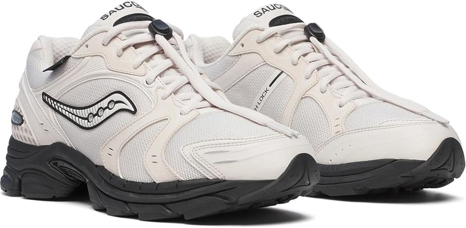 Saucony Unisex Adult ProGrid Triumph 4 Sneaker, White Sand, US 10
