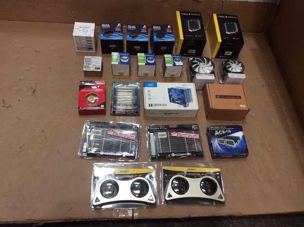 Mixed Brand and Model Coolers - New (Lot of 21)