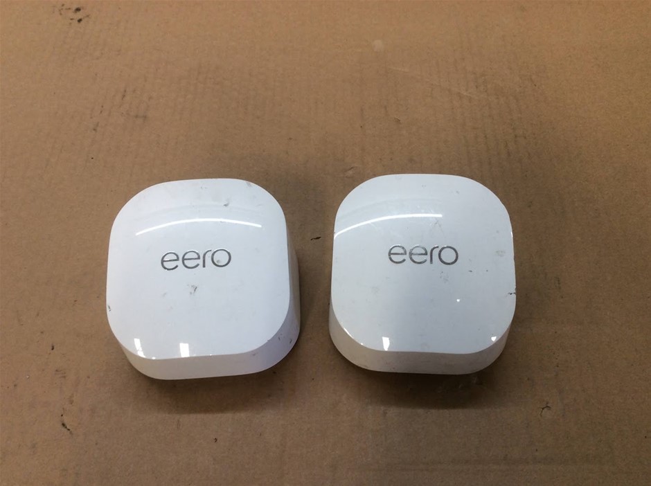 Eero R010001 6+ Mesh Wi-Fi Router (Lot of 2)