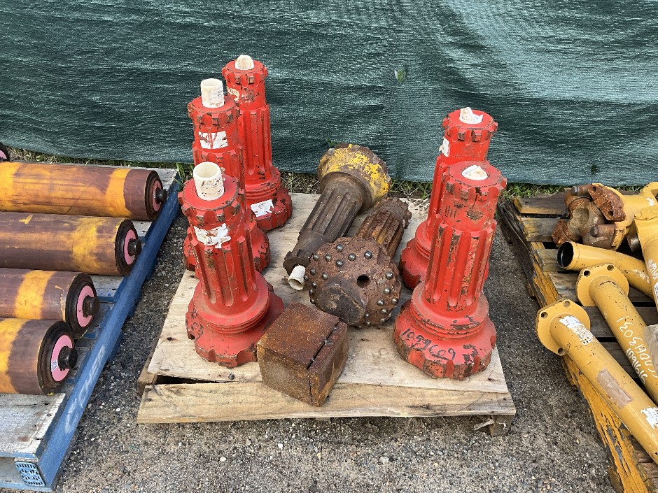 Pallet of DTH hammer bodies