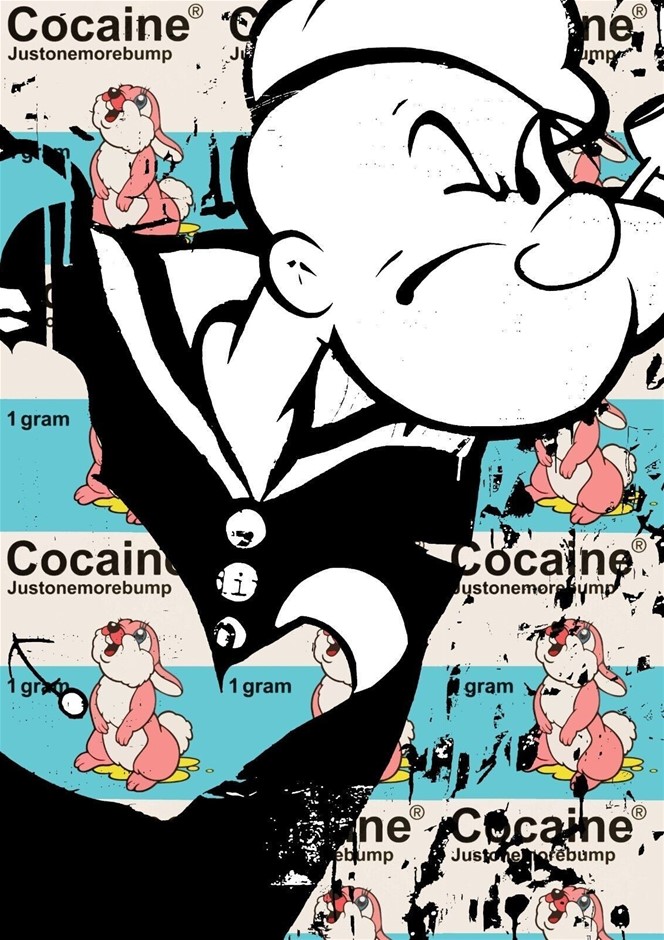 Death NYC Ltd Ed. Signed Graffiti Pop Art Print