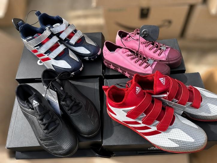 23 Pairs Assorted Shoes Bundle – 7 Pairs ADIDAS Shoes + 16 Pairs MILEY CYRU