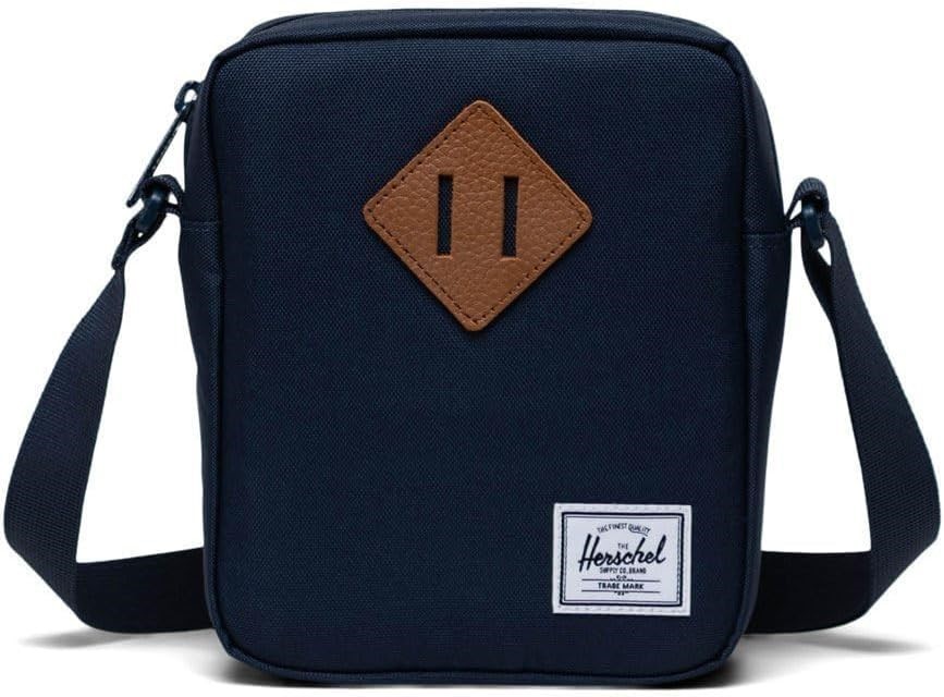 HERSCHEL HERITAGE 3L Crossbody With Zippered closure, Navy, 11384-00007-OS.