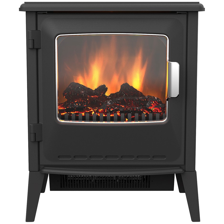 DIMPLEX Riley Portable LED Log Fire Place with Opening Door. NB: Not heatin