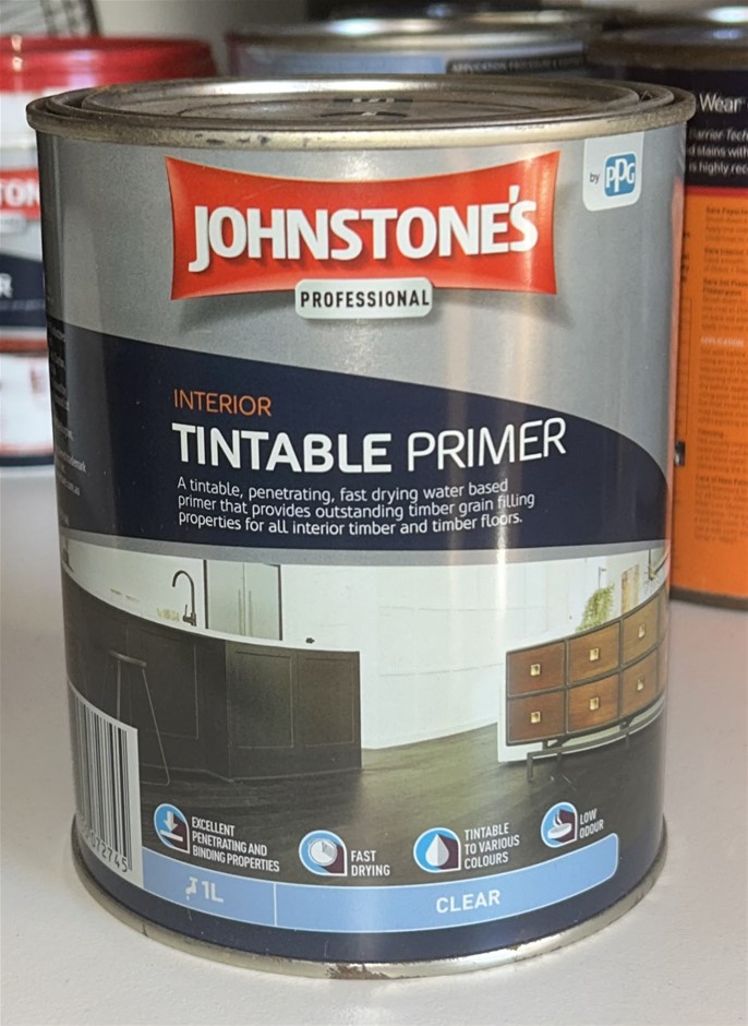 JOHNSTONE'S Interior Tintable Primer (1L) (Clear)