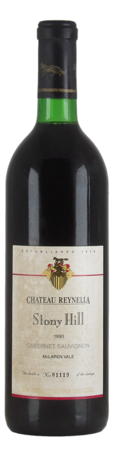 Chateau Reynella Stony Hill Cabernet Sauvignon 1990 (1x 750mL) McLaren Vale