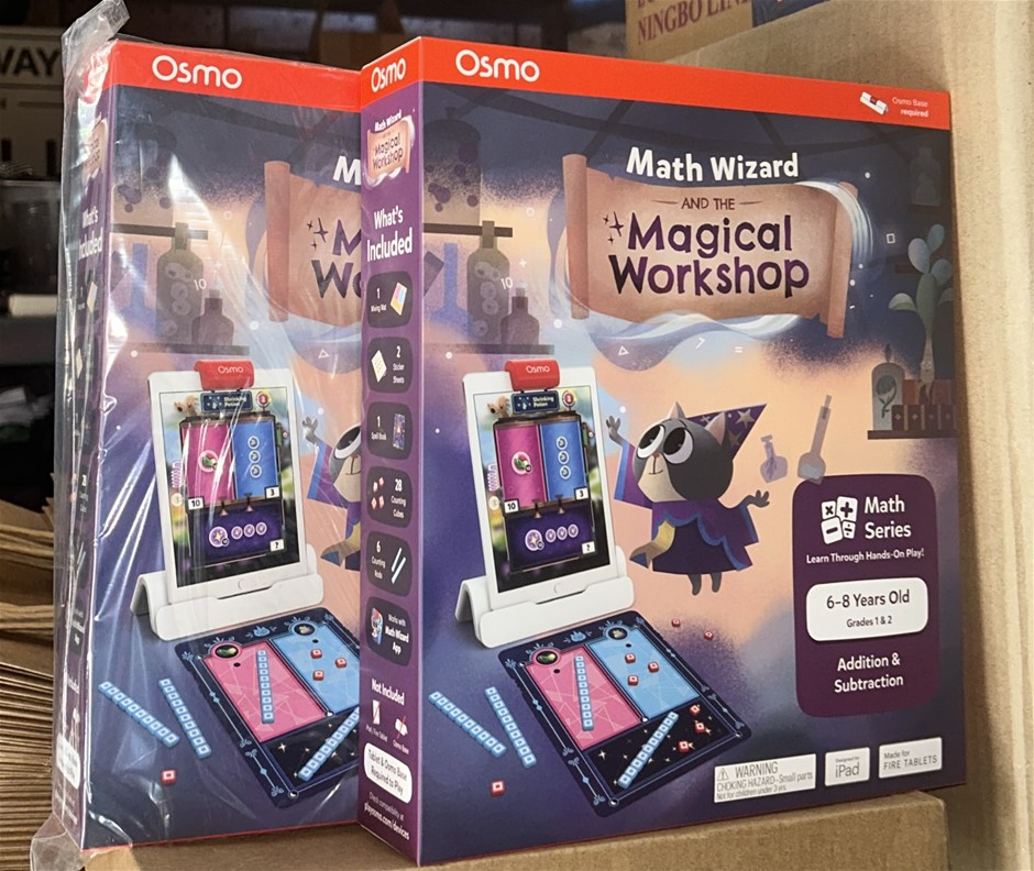 2x OSMO Math Wizard & The Magical Workshop