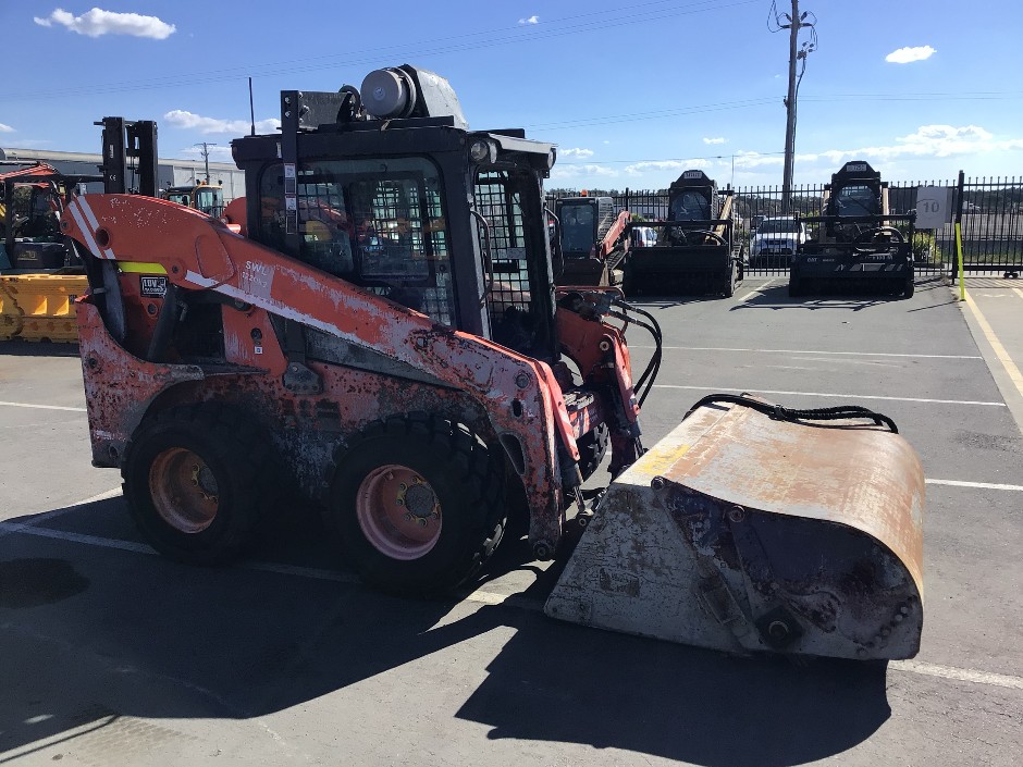 <p>Kubota SSV75 & 4in1 Bucket and Contents</p>