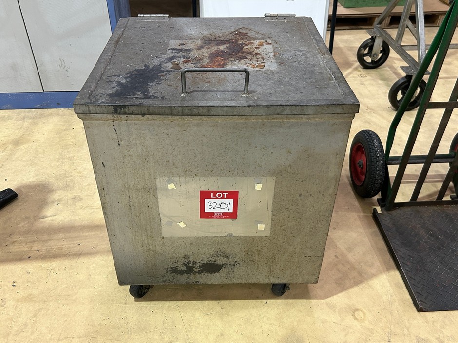 Steel Fabricated Tank on Wheels
