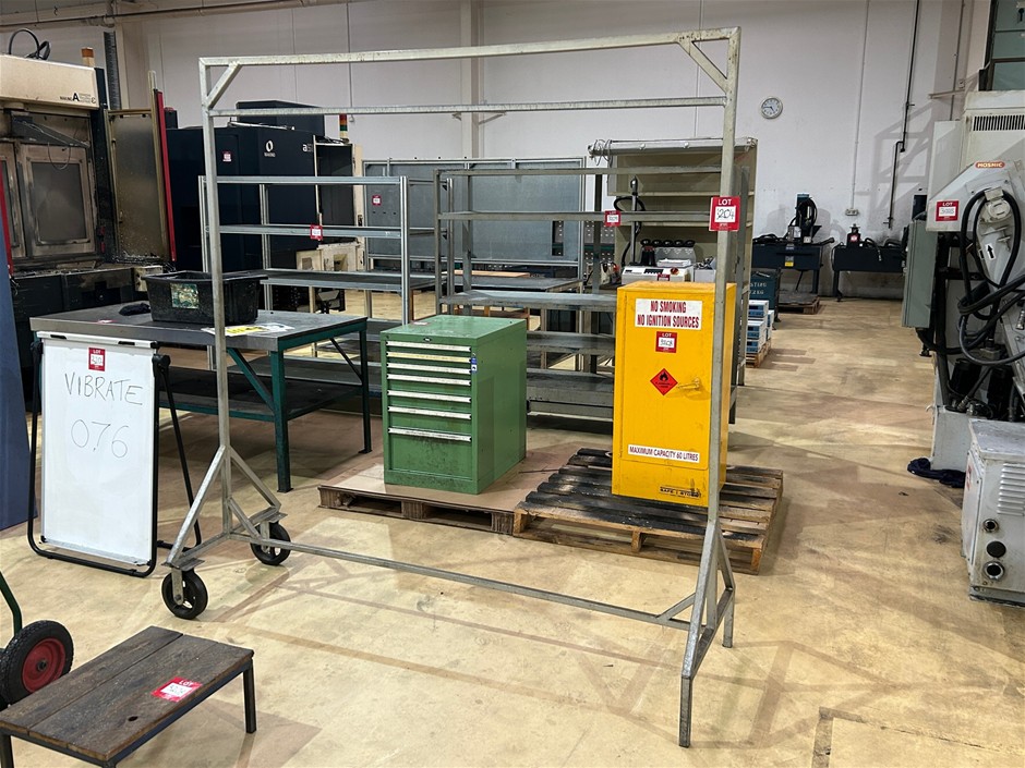 Steel Fabricated Hanging Rack