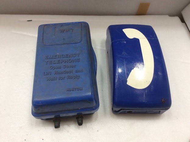 Mix Brand and Model Industrial Heavy-Duty Telephones (Lot of 2)