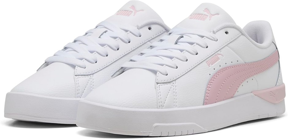 Puma Women's Jada Classic Sneaker, White/Rose Mauve, US6/UK3.5