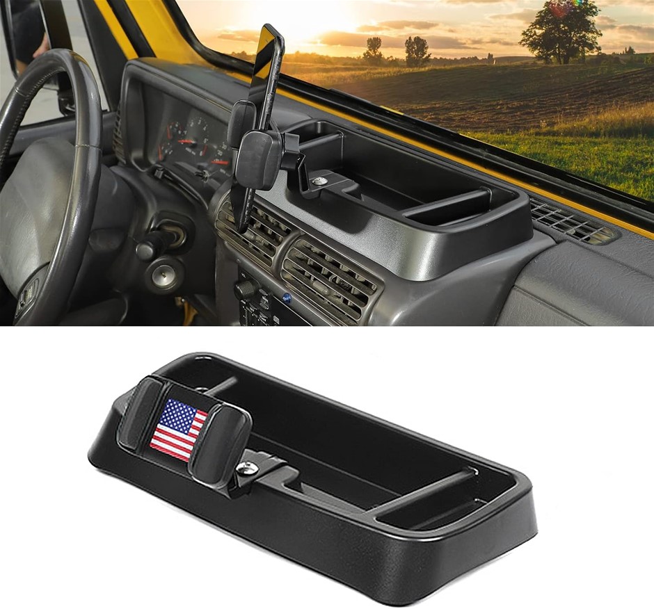 Hoolcar Dash Mount Cell Phone Holder Center Console Dash Tray Dashboard Sto