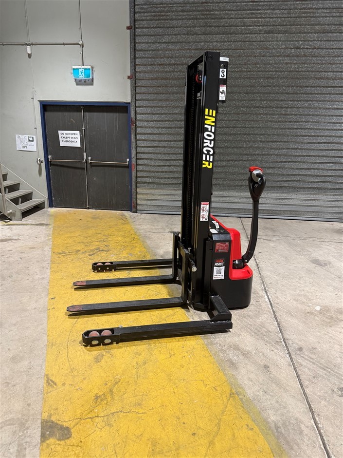 2023 Forkforce Enforcer WSBSPE12-08PBVE Walkie Stacker