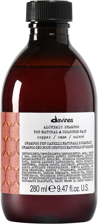 DAVINES Alchemic Copper Shampoo, 280ml. Buyers Note - Discount Freight Rat