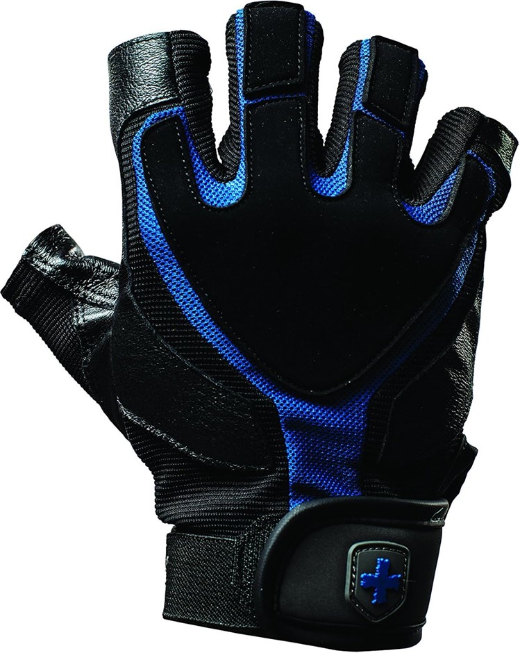 HARBINGER Training Grip Non-Wristwrap Weightlifting Gloves with TechGel-Pad