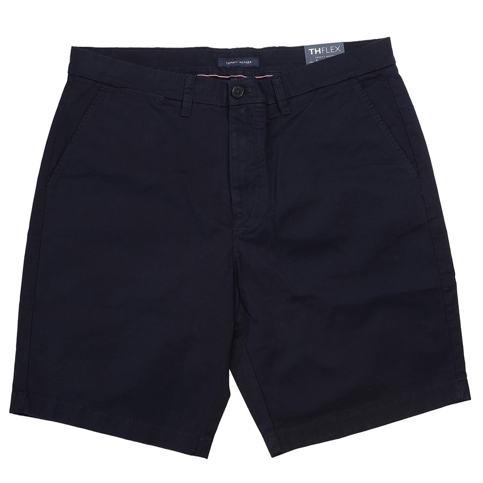 TOMMY HILFIGER Men's LIC TH 9" Shorts, Size 32, Cotton, Desert Sky (FAP).