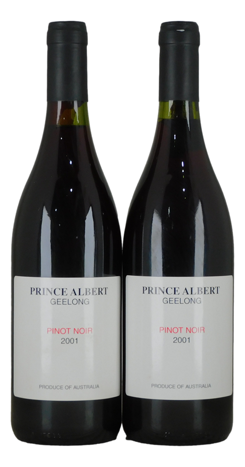 Prince Albert Geelong Pinot Noir 2001 (2x 750mL), VIC.