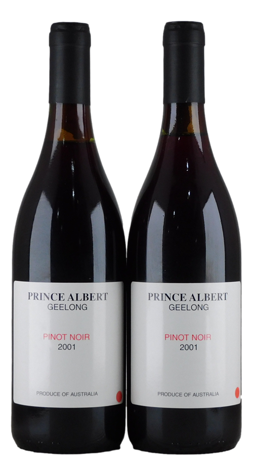 Prince Albert Red DOT Pinot Noir 2001 (2x 750mL), VIC.