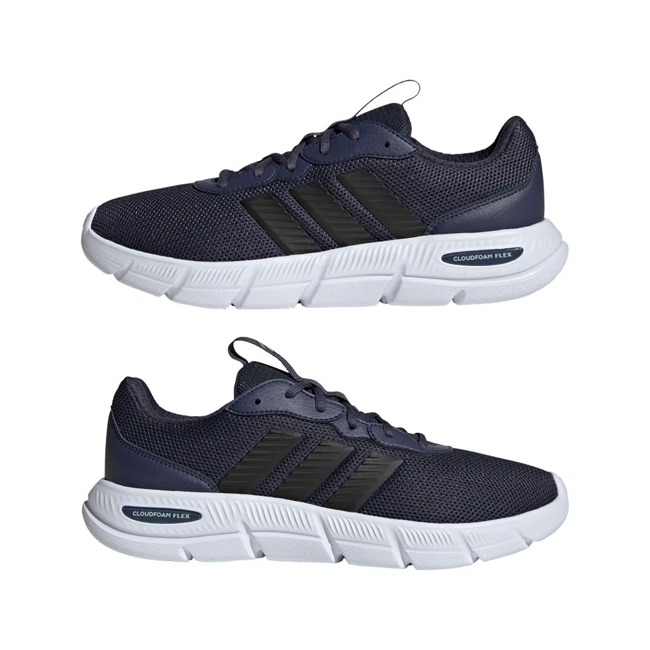 ADIDAS Men's Cloudfoam Flex Shoes, Size US9, Blue, HQ4853. Buyers Note - D
