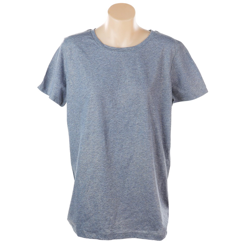 3 x BUFFALO DAVID BITTON Women's Metallic Plain T-Shirt, Size L, 100% Cotto